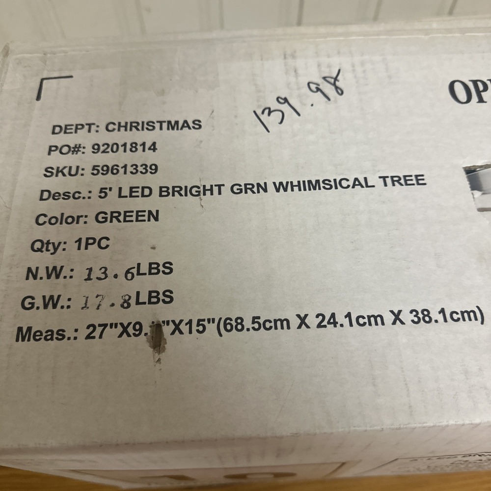 5 ft LED THE GRINCH Whimsical Pre-Lit Christmas Tree Hobby Lobby NEW - FAST SHIP - Picture 2 of 3